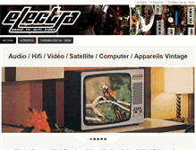 Tablet Screenshot of electra-sa.ch